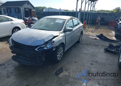 2018 Nissan Sentra S/Sv/Sr/Sl z USA, uszkodzony, nr VIN 3N1AB7AP3JY311659